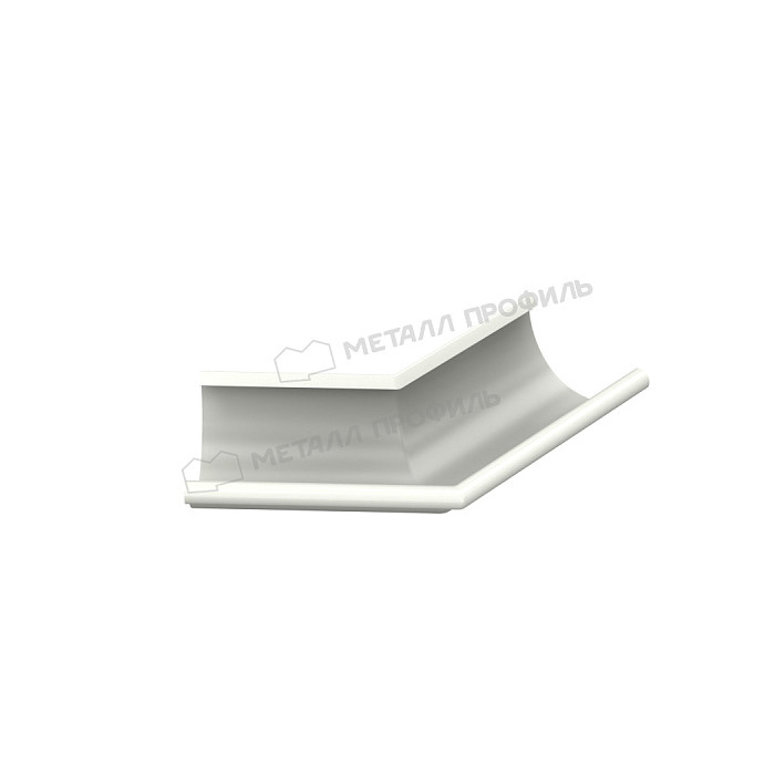 Угол желоба наружный 135 градусов МЕТАЛЛ ПРОФИЛЬ Foramina PUR D125 Ral 8017